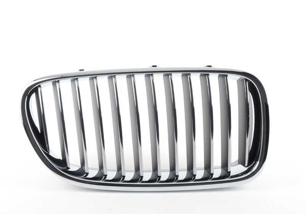 Rejilla decorativa delantera derecha OEM 51137203650 para BMW F10, F11, F18. Original BMW.