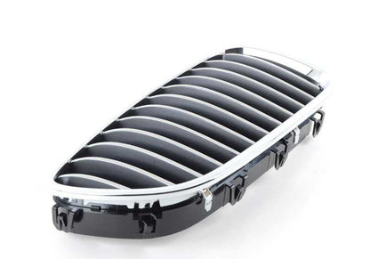 Rejilla decorativa delantera derecha OEM 51137203650 para BMW F10, F11, F18. Original BMW.