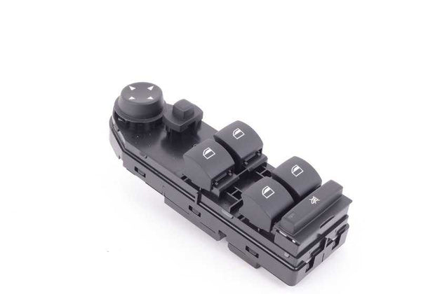 Interruptor elevalunas delantero izquierdo OEM 61313414353 para BMW X3 E83 y E83N. Recambio original BMW.