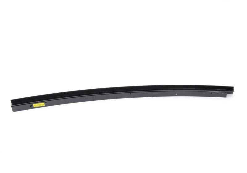 Moldura exterior guía de ventana izquierda OEM 51357263381 para BMW F30, F80. Original BMW.