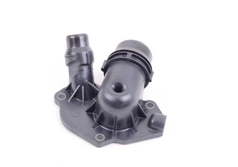 Thermostat box OEM 11518516206 for BMW F30, F30N, F31, F31N, F34, F34N, F32, F32N, F33, F33N, F36, F36N, F07, F07N, F10, F10N, F11, F11N, F06, F06N, F F13N, F01N, F02N, F25, F26, E70N, F15, E71, F16. BMW original.