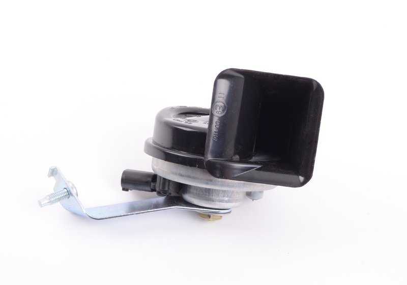 Claxon grave (bocina baja) OEM 61337893139 para BMW E46 M3 {BL91, BL92, BL93, BR91, BR92, BR93}. Original BMW.