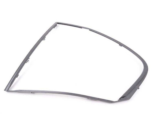 Soporte fijo de luna lateral izquierda OEM 51357026167 para BMW Serie 7 E65 y E66. Original BMW.