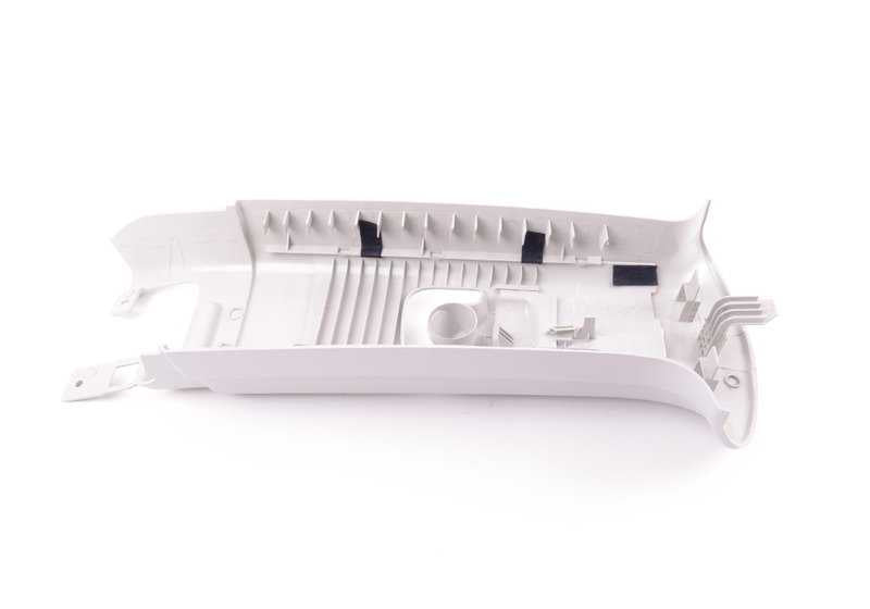 Embellecedor interior columna B izquierda Horizon Grey OEM 51437029451 para MINI R50 y R53. Original MINI.