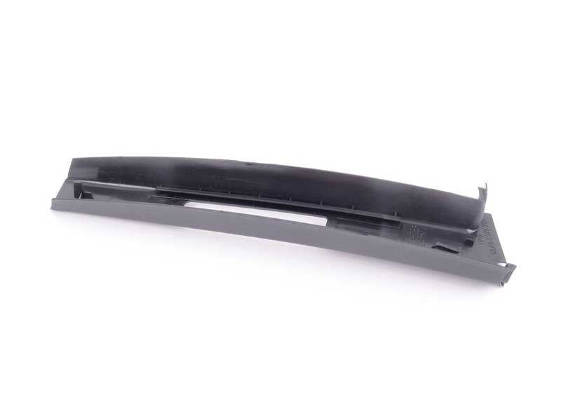 Cubierta interior pilar central izquierdo OEM 51438173515 para BMW E36. Recambio original BMW. Color gris.