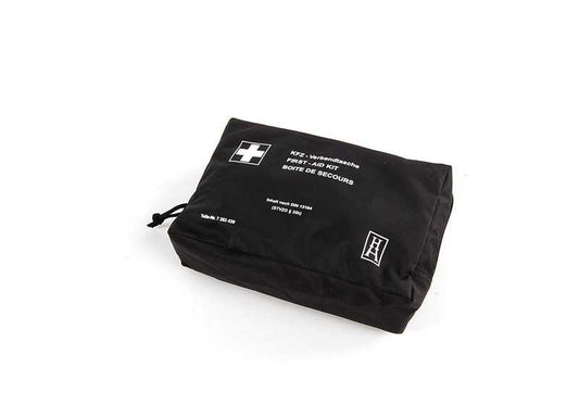 Botiquín de primeros auxilios OEM 71107263439 para BMW E81, F20, G20, E46, X1, X3, Z4 y MINI R50, F56, Countryman... y más. Original BMW y MINI.
