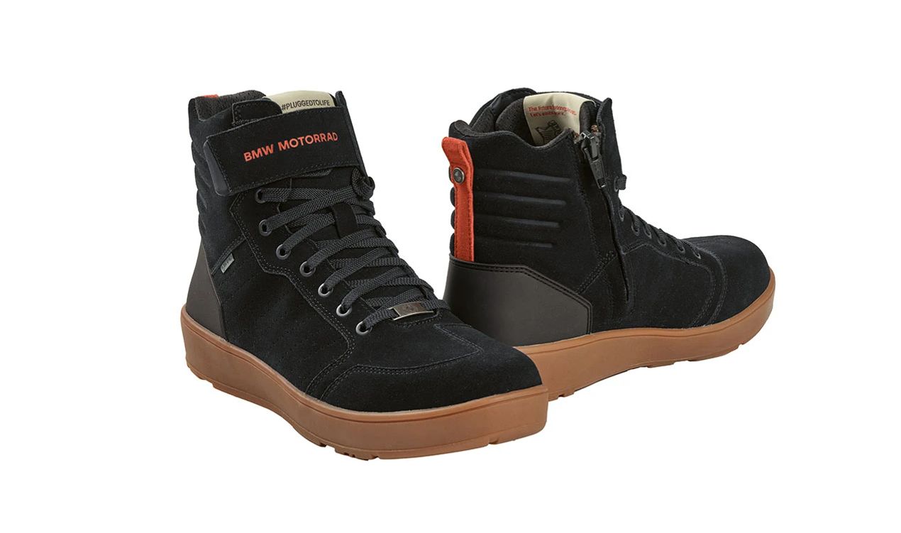 Zapatillas Seúl GORE-TEX negras OEM 76225B3D696 talla 44 para BMW Motorrad. Original BMW Motorrad.