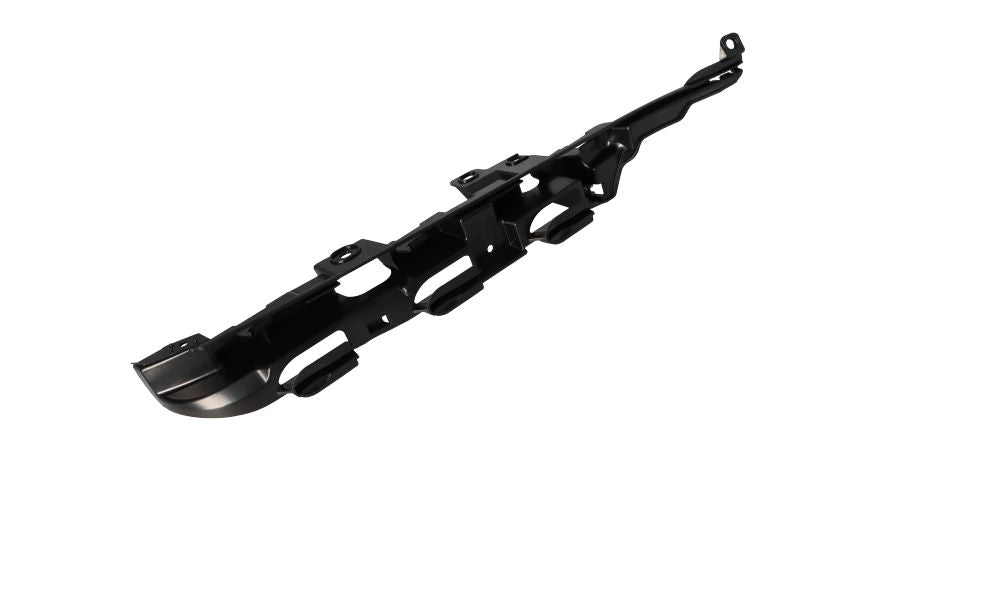 Guía derecha paragolpes delantero OEM 51127030614 para BMW E46. Original BMW.
