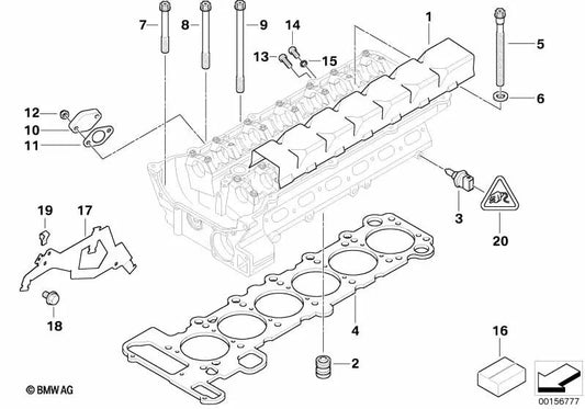 Übertragungskabelbaumunterstützung für BMW E46, E39, E60, E61, E83, E53, E85 (OEM 12521436031). Original BMW