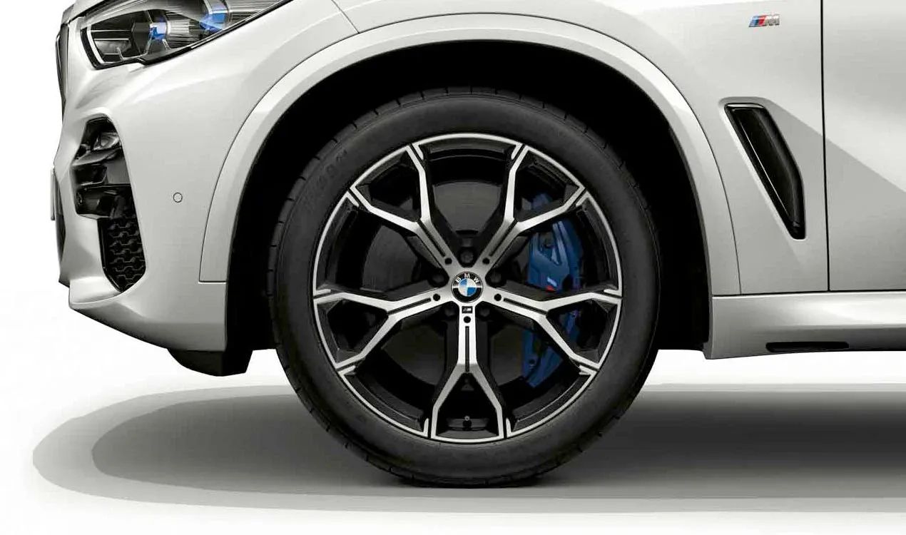 Complete winter wheel Y-spoke 741 for BMW G05, G06 (OEM 10016951). Original BMW.