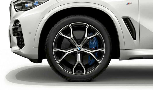 Complete winter wheel Y-spoke 741 for BMW G05, G06 (OEM 10016951). Original BMW.