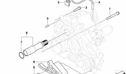 Tubo de ventilação para BMW E83, E83N (OEM 27103403206). BMW original
