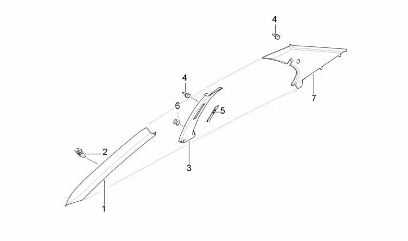 OEM Fixing Clip 51718151484 für BMW E36 {316G, 316i, 318IS}. Original BMW Stück. Ideal für Formteile, Säulen und Innenverschäuber.
