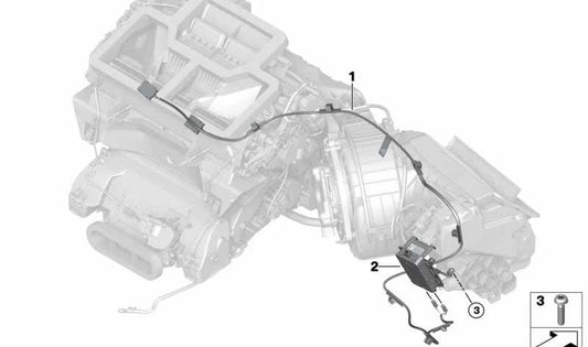 Ionizador de aire OEM 64119461399 para BMW X3 {F97, F97N, G01, G01N, G08, G08E, G08F, G08N} y BMW X4 {F98, F98N, G02, G02N}. Original BMW.