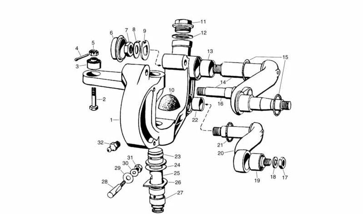 Juego de separadores para BMW (OEM 31212026580). Original BMW