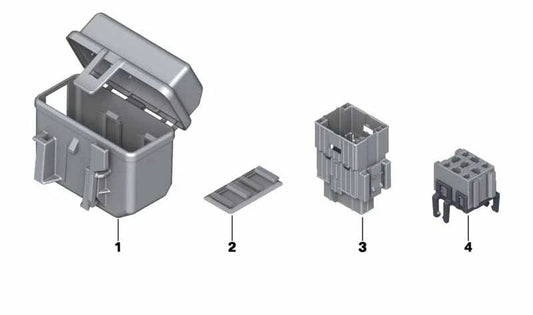 Relé base OEM 61138380420 para MINI R56, Clubman R55, Cabrio R57, Countryman R60, Paceman R61... y más. Original MINI.