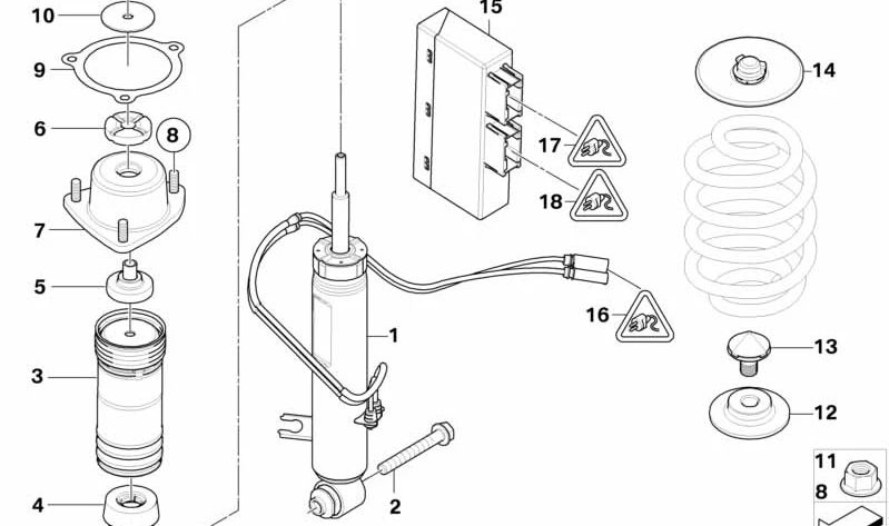 Front suspension support (Gelenkteller) OEM 33526862139 for BMW X5 E70, E70N and X6 E71. Original BMW.