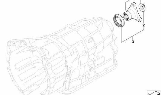 Nut di fissaggio OEM 24207572623 per BMW E81, E82, E87, E88, E90, E91, E92, E93, E84. BMW originale.