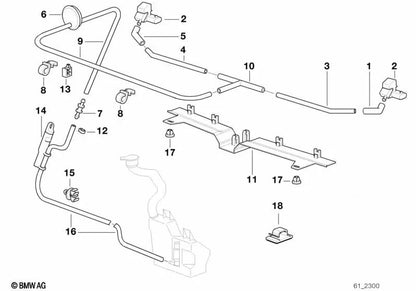 Distribuidor para BMW Serie 7 E38 (OEM 61668364452). Original BMW
