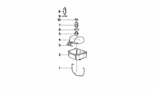 Pasador para BMW R 248 (OEM 13111254768). Original BMW