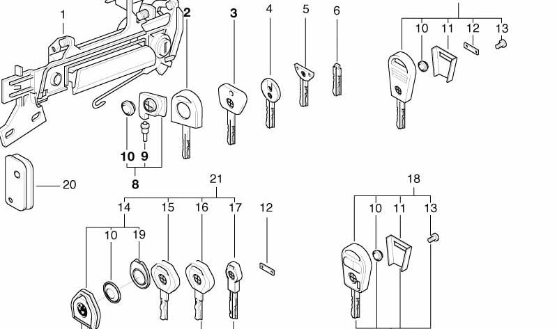 Bombilla OEM 51211935001 para BMW E30, E36, E28, E34, E24, E23, E32, E31, Z1. Original BMW.