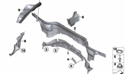 Boquilla OEM 51712751609 para MINI R56, R55, R57, R58, R59, R60, R61... y más. Original MINI.