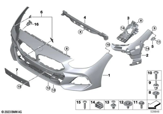 Hexagonale Schraube für BMW I01, I01N, I12, I12N, I15, G29 (OEM 07149294970). Original BMW