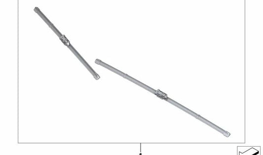 Windshield Windshield Escobillas OEM 61615A87C84 para BMW F45, F46. BMW original.