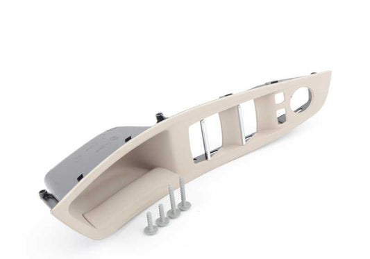 INTERIOR MANET LEFT DOOR OYSTER OEM 51417225879 FOR BMW F10 AND F11. Original BMW spare.
