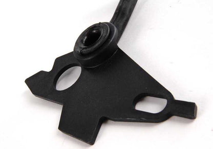 Soporte con casquillo izquierdo OEM 63178383009 para BMW E36, E46, Z3. Original BMW.