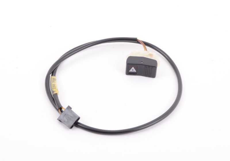 Interruptor de luces de emergencia OEM 61311244708 para BMW E21, E23, E24, E28, E30. Recambio original BMW.