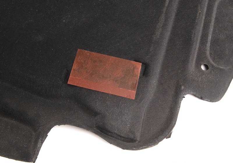 Aislamiento acústico del capó OEM 51488397678 para BMW E36 y Z3. Original BMW.