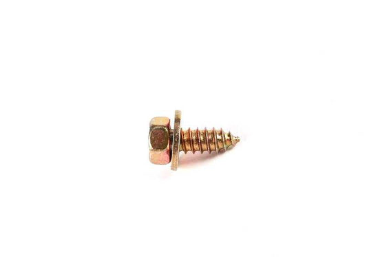 Tornillo hexagonal chapa OEM 07119916965 para BMW E21, E30, E36, E12, E28, E34, E24, E23, E32, E38, E31. Original BMW.