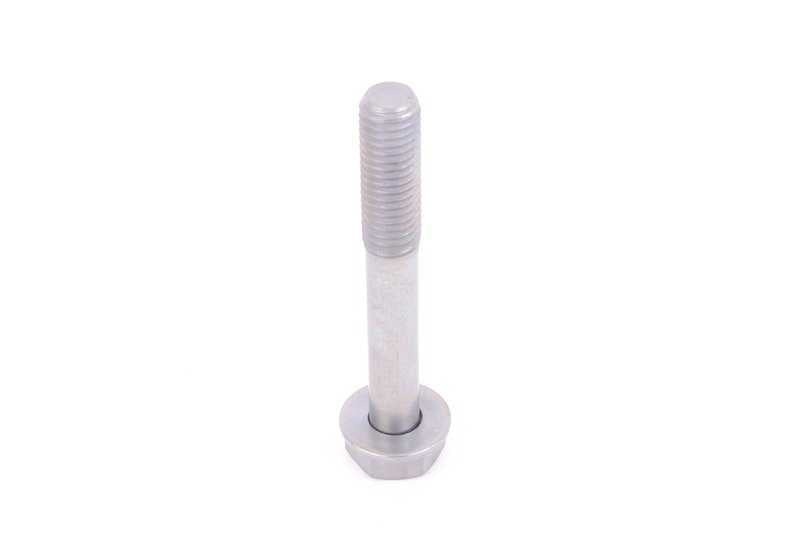 Tornillo hexagonal con arandela M10x70 OEM 07119905818 para BMW E81, E82, E87, E88, E36, E46, E90, E91, E92, E93, E34, E39, E60, E61, F07, E63, E64, E38, E65, E66, F01, F02, E84, E83, E53, E70, E71, E85, E86. Original BMW.