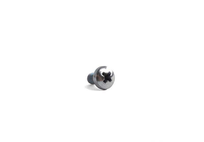 Tornillo cabeza plana OEM 07119906254 para BMW {E36, E46, E82, E88, E90, E92, E93, F30, F31, F34, F32, F33, F36, F45, F46, F80, F82, F83, F48, F39, E83, F25, F26, E53, E61, E70, F15, F85, F90, G30, G11, G12} y MINI {R50, R52, R53, R56, F60}. Original