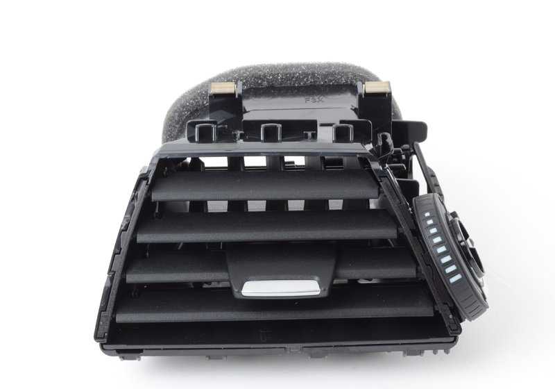 Rejilla de ventilación izquierda OEM 64229218549 para BMW F30, F30N, F31, F31N, F34, F34N, F35, F35N, F80, F80N, F32, F32N, F33, F33N, F36, F36N, F82, F82N, F83, F83N. Original BMW.