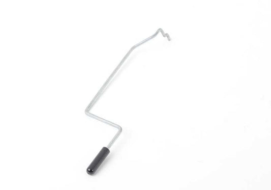 Varilla interior apertura puerta delantera izquierda OEM 51217205795 para BMW F25 y F26. Repuesto original BMW.