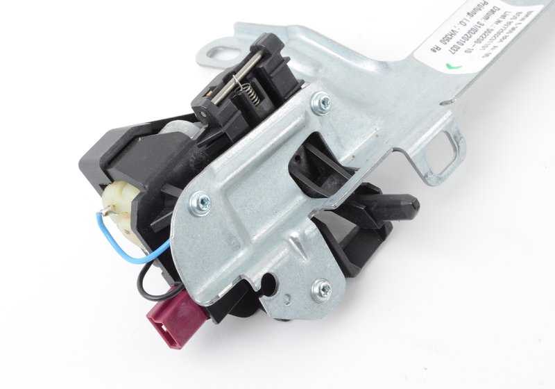 Soporte trasero derecho de revestimiento OEM 51436960884 para BMW E61 y E61N. Pieza original BMW.