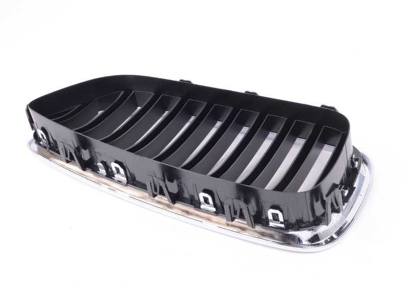 Right front decorative grid 51137412324 for BMW F10N, F11N, F18N. Original BMW.