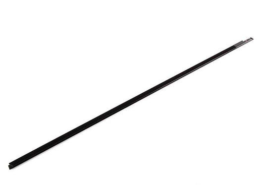 Moldura exterior puerta delantera izquierda OEM 51217207257 para BMW 5er E60, E60N, E61, E61N. Original BMW.