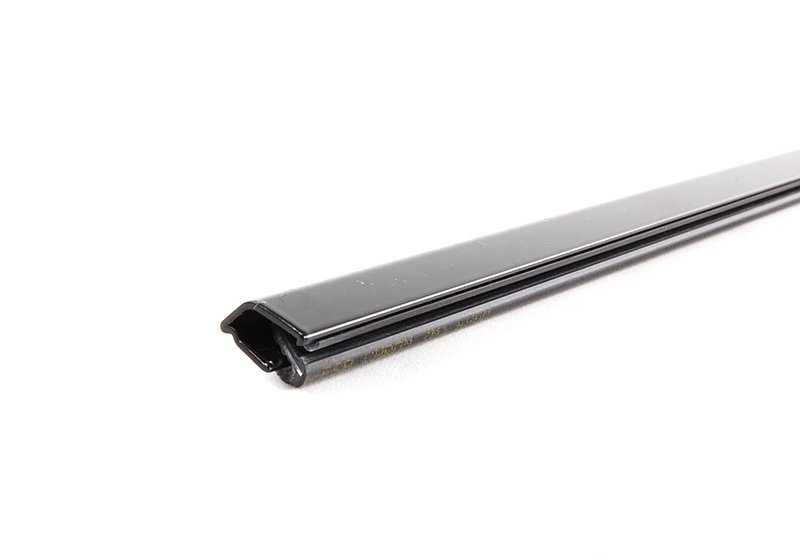 Moldura exterior puerta delantera izquierda OEM 51217207257 para BMW 5er E60, E60N, E61, E61N. Original BMW.