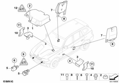BMW E83 (OEM 65773415299) Türsensor. Original BMW.