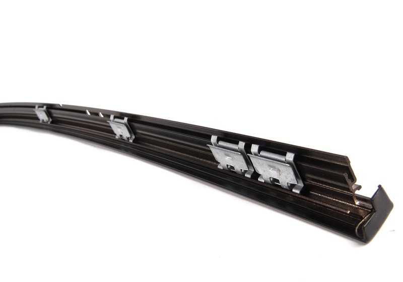 Moldura superior del marco de la ventana puerta trasera izquierda OEM 51357072887 para BMW E60, E61. Original BMW.