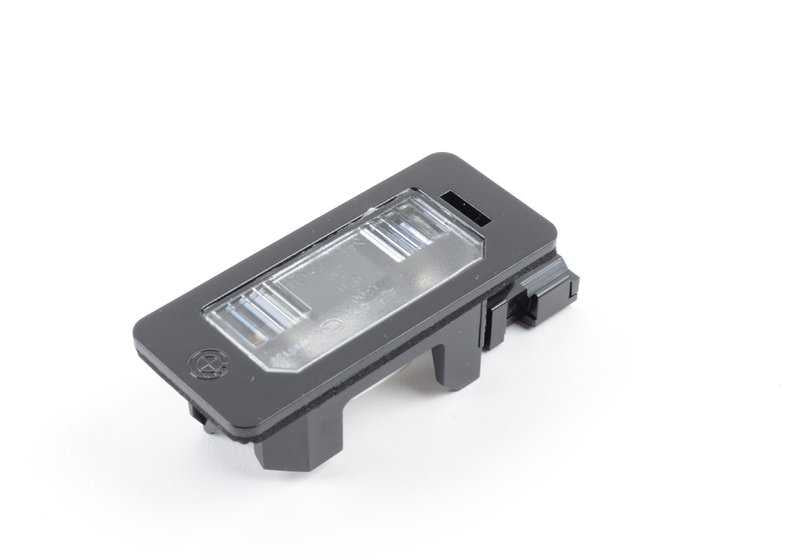 Luz de matrícula para BMW E46, E90, E91, E92, E39, E60, E61, E71, E72 (OEM 63267165646). Original BMW
