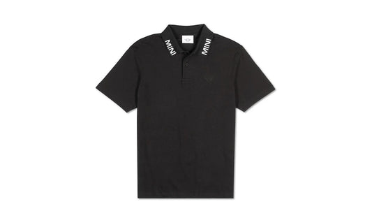 Polo para hombre MINI Wortmark negro talla XXXL OEM 80145B54F19 válido para MINI. Original MINI.