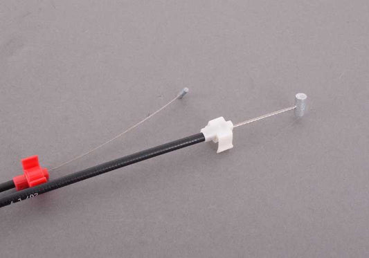 Câble Bowden de déverrouillage d'urgence pour BMW Z4 E85 (OEM 51247072613). BMW d'origine