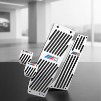 Pedali in alluminio con emblema /// m per BMW