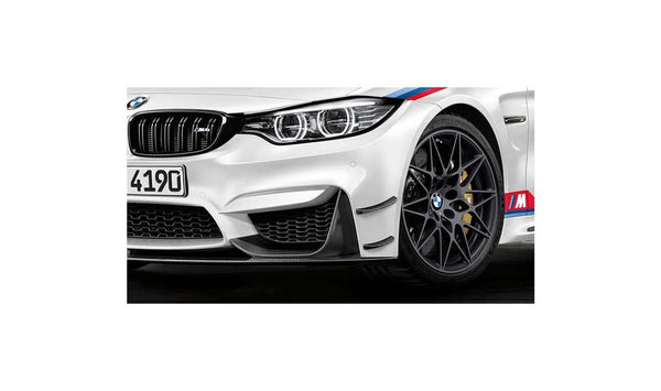 Conjunto de Alerones Laterales DTM para BMW Serie 3 F80, Serie 4 F82, F83 (OEM 51117993027). Original BMW