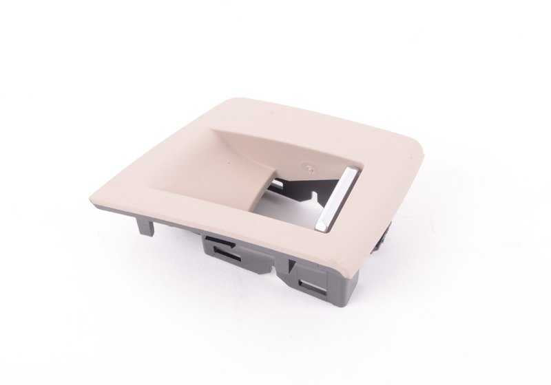 Embellose Cortal Command Right Oyster OEM 51417225896 for BMW F10, F10N, F11, F11N, F18, F18N. Original BMW piece.