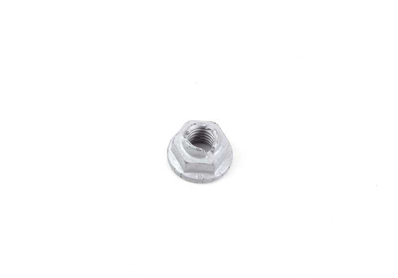 OEM Hex Nut 31306798572 for BMW {F20, F21, F22, F23, F87, F30, F31, F34, F80, G20, F32, F33, F36, F82, F83, G29}. Genuine BMW.